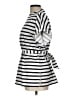 Ann Taylor Silver Short Sleeve Blouse Size L - photo 5
