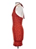 Shein Orange Cocktail Dress Size 4 - photo 5