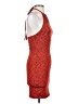 Shein Orange Cocktail Dress Size 4 - photo 4