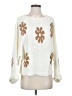 Petal Dew 100% Acrylic Floral Ivory Pullover Sweater Size S - photo 1