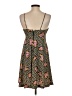Unbranded Print Brown Casual Dress Size S (estimated) - photo 2