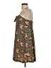 Unbranded Print Brown Casual Dress Size S (estimated) - photo 5