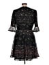 oasis 100% Polyester Black Cocktail Dress Size L - photo 2