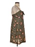 Unbranded Print Brown Casual Dress Size S (estimated) - photo 4