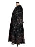 oasis 100% Polyester Black Cocktail Dress Size L - photo 5