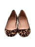 J.Crew 100% Leather Animal Print Brown Heels Size 8 - photo 2
