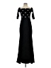 Eliza J Solid Black Cocktail Dress Size 2 - photo 1