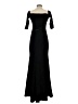 Eliza J Solid Black Cocktail Dress Size 2 - photo 2