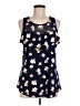 Unbranded Blue Sleeveless Blouse Size M (estimated) - photo 1