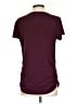 Elle Burgundy Short Sleeve Top Size S - photo 2