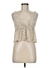 Shein 100% Polyester Ivory Sleeveless Top Size 6 - photo 1