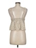 Shein 100% Polyester Ivory Sleeveless Top Size 6 - photo 2
