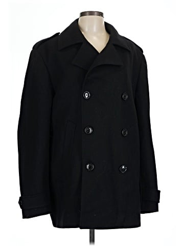 Perry Ellis Wool Coat (view 1)