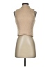 Zara Tan Sleeveless Blouse Size S - photo 1
