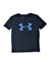 Under Armour 100% Polyester Blue Active T-Shirt Size 4 - photo 1