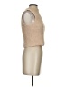 Zara Tan Sleeveless Blouse Size S - photo 4