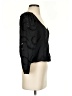 7 For All Mankind Black 3/4 Sleeve Top Size XS - photo 4