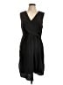 ALLSAINTS 100% Silk Solid Black Cocktail Dress Size 10 - photo 1