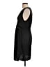 ALLSAINTS 100% Silk Solid Black Cocktail Dress Size 10 - photo 5