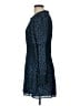 Parker 100% Polyester Blue Casual Dress Size L - photo 5