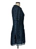 Parker 100% Polyester Blue Casual Dress Size L - photo 4