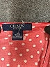 Chaps Red Sleeveless Blouse Size M - photo 7