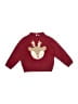 Zara 100% Polyacryl Burgundy Pullover Sweater Size 12-18 mo - photo 1