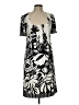 Trulli Graphic Ivory Cocktail Dress Size L - photo 1