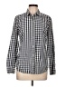 Vineyard Vines 100% Cotton Checkered-gingham Blue Long Sleeve Button-Down Shirt Size 10 - photo 1
