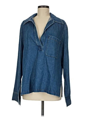 Cos Long Sleeve Button-Down Shirt (view 1)