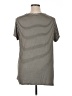 Westport Stripes Gray Short Sleeve Top Size 1X - photo 2