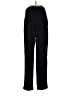 Aqua 100% Polyester Solid Black Track Pants Size M - photo 2