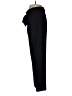 Aqua 100% Polyester Solid Black Track Pants Size M - photo 5