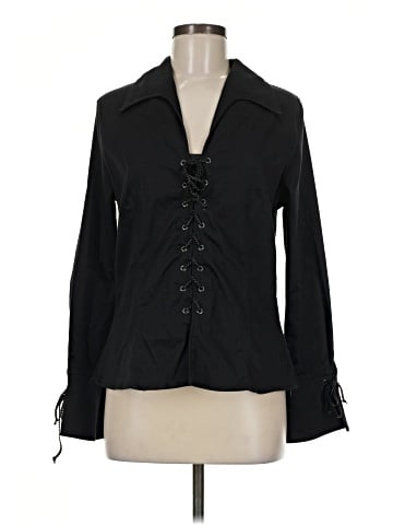 A'nue Ligne Long Sleeve Blouse (view 1)
