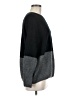 Sam and Jess Color Block Black Pullover Sweater Size M - photo 4