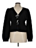 Left Coast by Dolan Black Cardigan Size L - photo 1