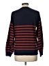In Extenso Stripes Blue Pullover Sweater Size L - photo 2