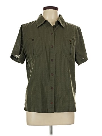Christopher & Banks Short Sleeve Button-Down Shirt (view 1)