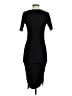 Zara Solid Black Casual Dress Size S - photo 2