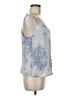 Lovestitch 100% Rayon Blue Sleeveless Blouse Size M - photo 4