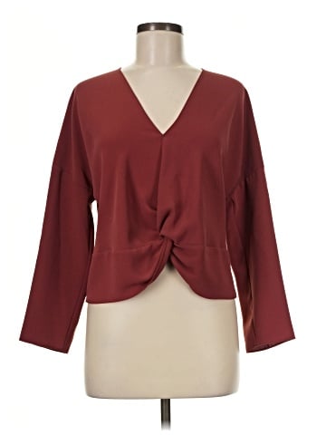 Amanda Uprichard Long Sleeve Blouse (view 1)