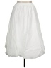MELLODAY 100% Polyester Solid White Casual Skirt Size XL - photo 2