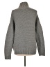 Lululemon Athletica 100% Wool Solid Gray Wool Pullover Sweater Size 10 - photo 2