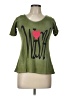 Tease Graphic Green Short Sleeve T-Shirt Size 10 - photo 1