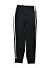 Adidas 100% Polyester Black Track Pants Size 8 - photo 2