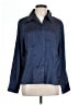 Fashion Bug Blue Long Sleeve Blouse Size L - photo 1