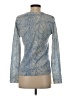 Equipment 100% Cashmere Paisley Blue Cashmere Pullover Sweater Size XS - photo 2