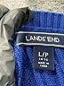 Lands' End Blue Pullover Sweater Size L (petite) - photo 7