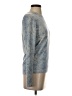 Equipment 100% Cashmere Paisley Blue Cashmere Pullover Sweater Size XS - photo 4