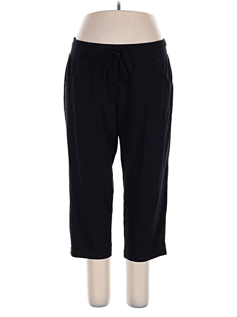 Pre-owned Athletic Works Casual Pants In Black